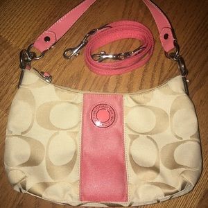 COACH Crossbody Purse in Pink